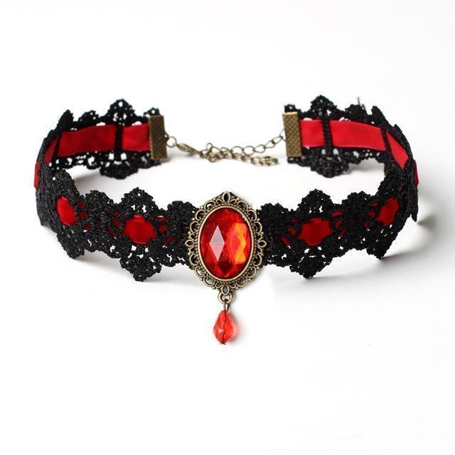 Veile Studios Gothic Lace Choker