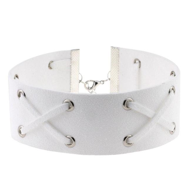 Suede Collar 15 Colours Harajuku Soft Choker Necklace Bondage Restraints
