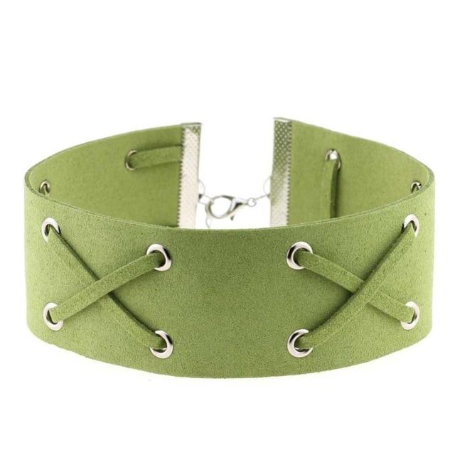 Suede Collar 15 Colours Harajuku Soft Choker Necklace Bondage Restraints