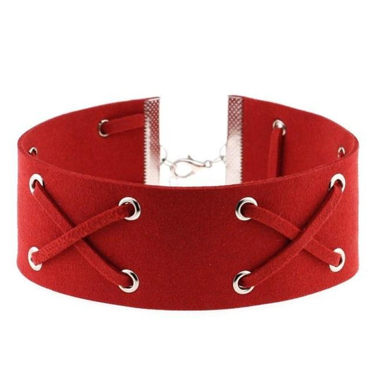Suede Collar 15 Colours Harajuku Soft Choker Necklace Bondage Restraints