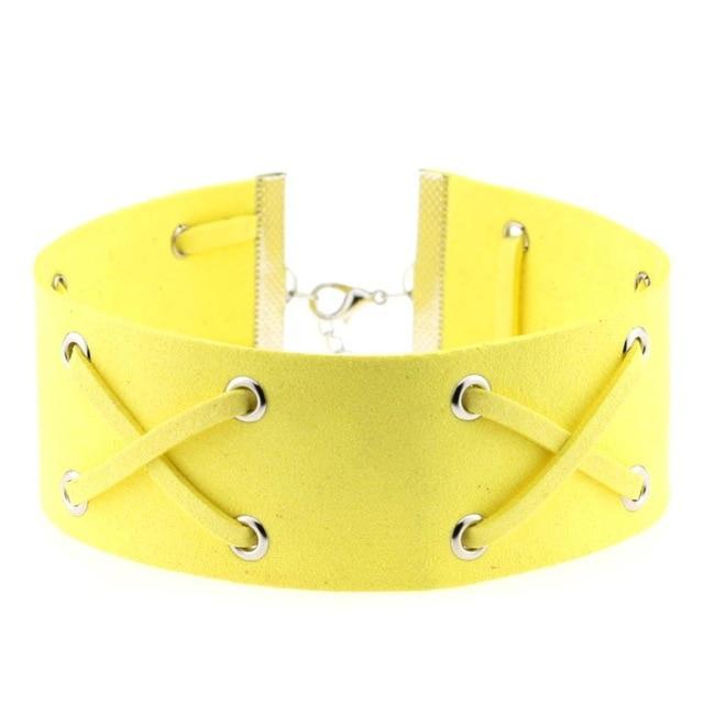 Suede Collar 15 Colours Harajuku Soft Choker Necklace Bondage Restraints