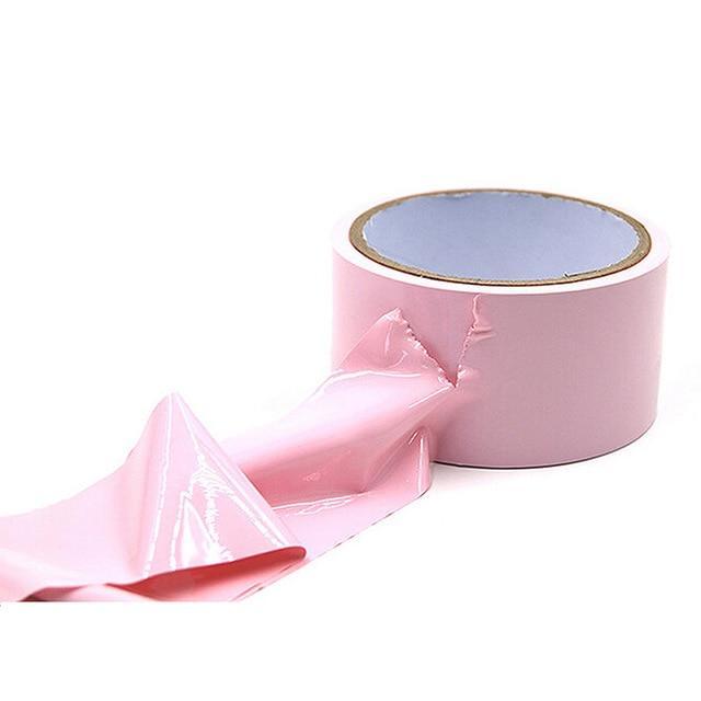 Black Red Pink Bondage Body Duct Tape Restraints Kink Bdsm Fetish Play