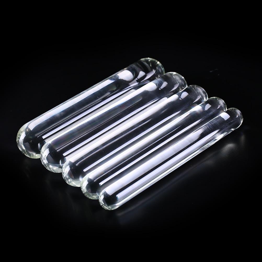 23Cm Glass Dildo Penis Anal Butt Plug Dong Bdsm Temperature Play