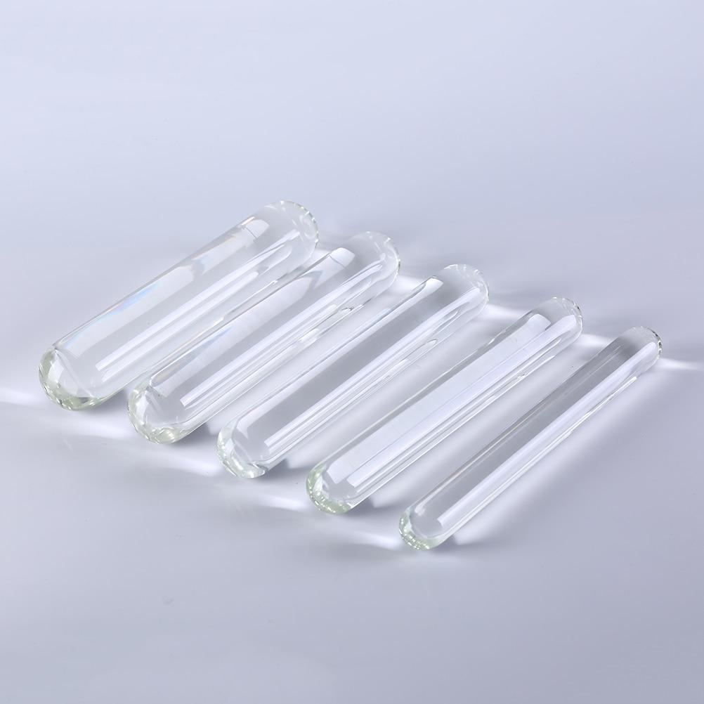 23Cm Glass Dildo Penis Anal Butt Plug Dong Bdsm Temperature Play