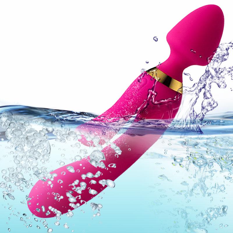 3 Motor Vibrating G Spot Clitoris Anal Double Ended Rabbit Vibrator