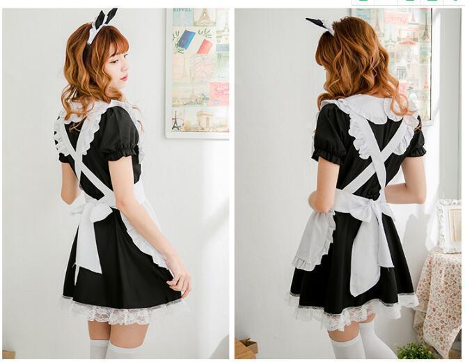 Complete Neko Maid Outfit Costume Women