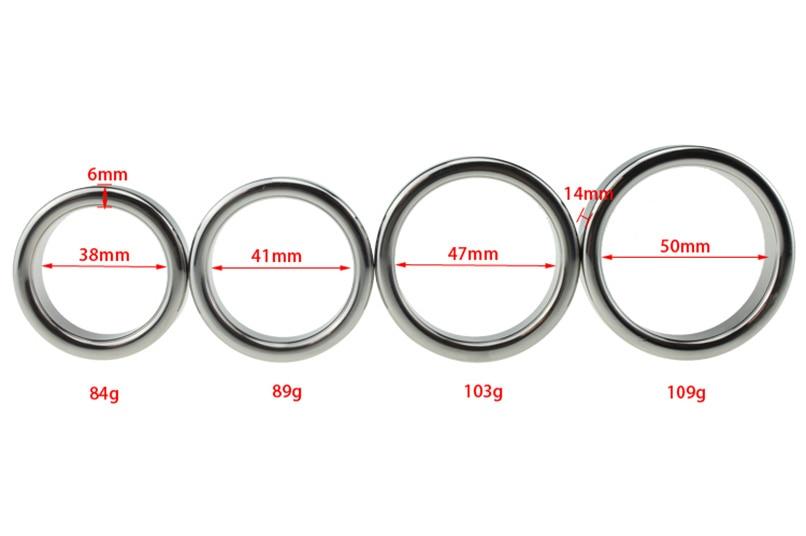 Stainless Steel Cock Ring Delay Ejaculation For Men