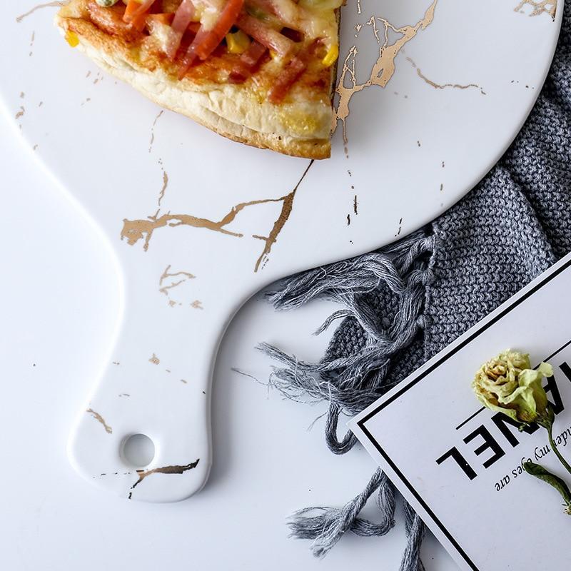 Sophisticated Marble Serving Tray Tableware Decor