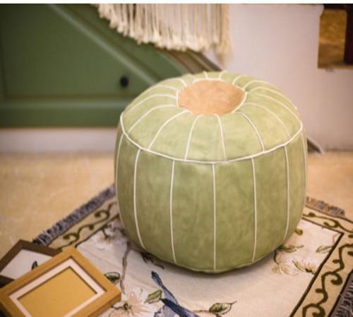 1 Sets of Hod Health & Home 1 Sets Of Moroccon Leather Pouf Cover
