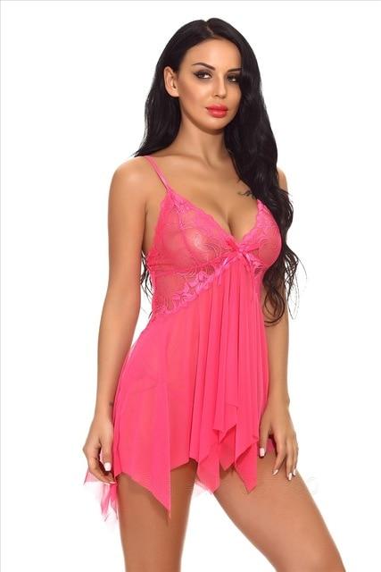 Sexy Sheer Doll Lingerie Women
