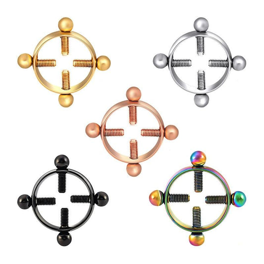 Small Nipple Clamps 6 Colours Bondage Restraints