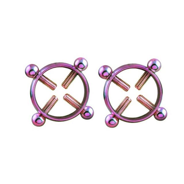 Small Nipple Clamps 6 Colours Bondage Restraints