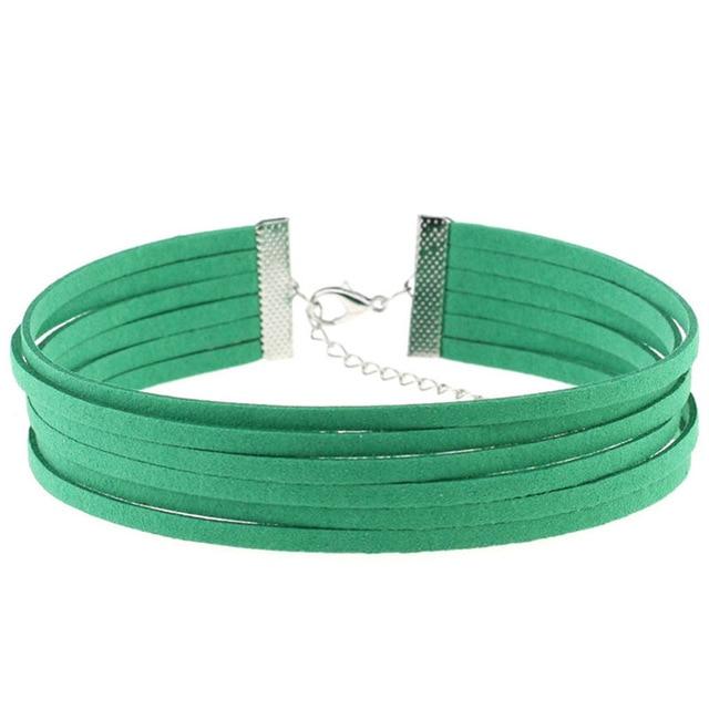 Bdsm Day Collar Colourful Velvet Choker Kink Fetish Dominant Submissive