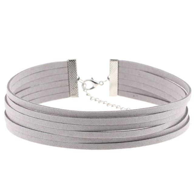 Bdsm Day Collar Colourful Velvet Choker Kink Fetish Dominant Submissive