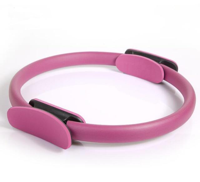 Yoga Pilates Ring Wheel Magic Fitness Circle Slimming Body Training Exercise