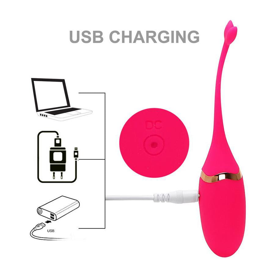 Whale Vibrator Remote Usb Rechargeable G-Spot Stimulation