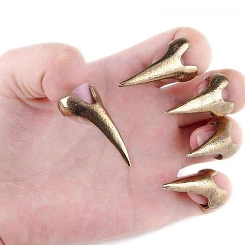 5 Claw Rings Bronze Silver Sensory Scratch Play Bondage Kink Bdsm Fetish