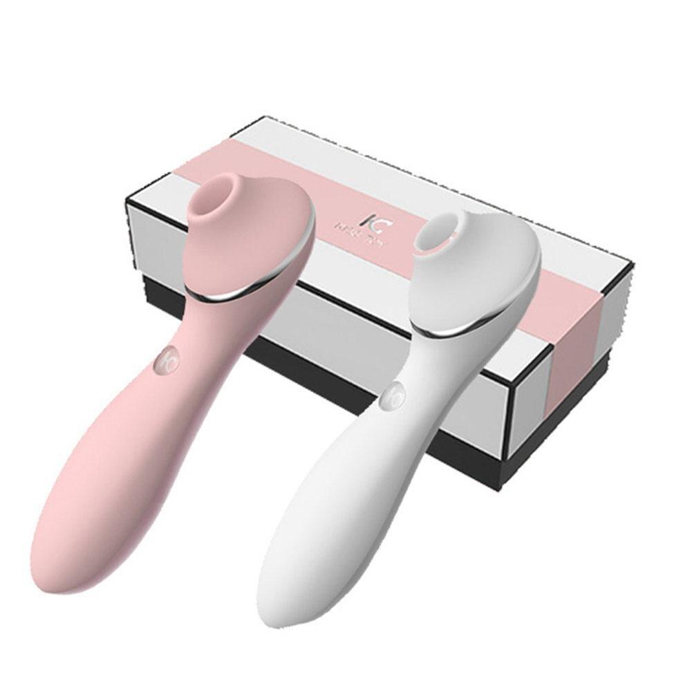 2In1 Rechargeable Clitoral Stimulator Suction Vibrator Sex Toy For Women