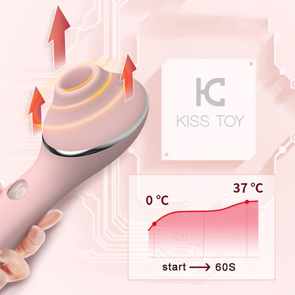 2In1 Rechargeable Clitoral Stimulator Suction Vibrator Sex Toy For Women