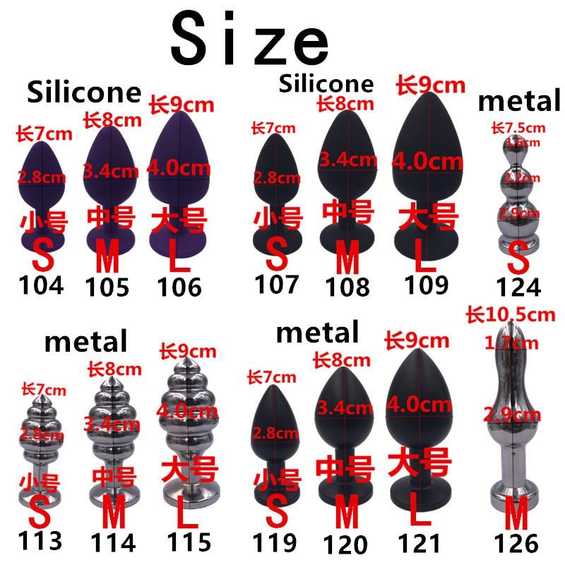 Stainless Steel Anal Plug With 80Cm Long Fur Tail Bdsm Pet Play Fox Kitten