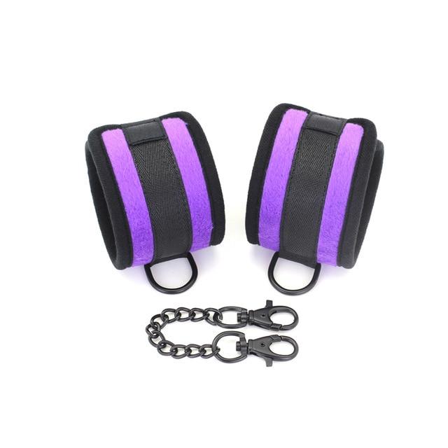 Soft Ankle Or Wrist Cuffs Restraints Bdsm Beginners Bondage Toys