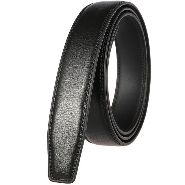 Black Red Real Leather Spanking Strap No Buckle Belt Bdsm Impact Fetish