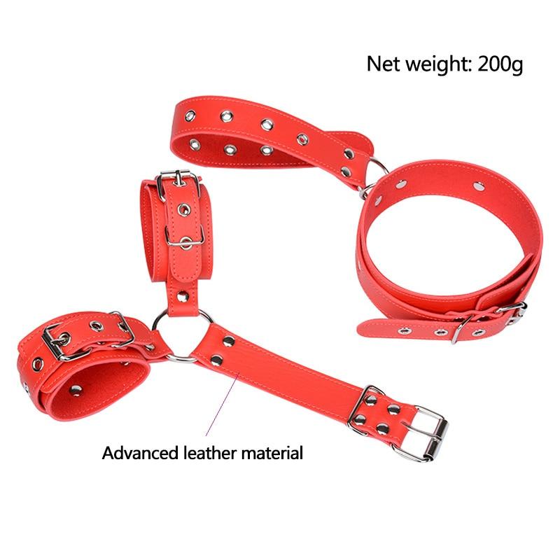 Bdsm Collar Handcuffs Bondage Restraints Kink Fetish