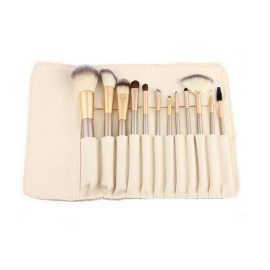 Professional 12 Pcs Make Up Brush Kit