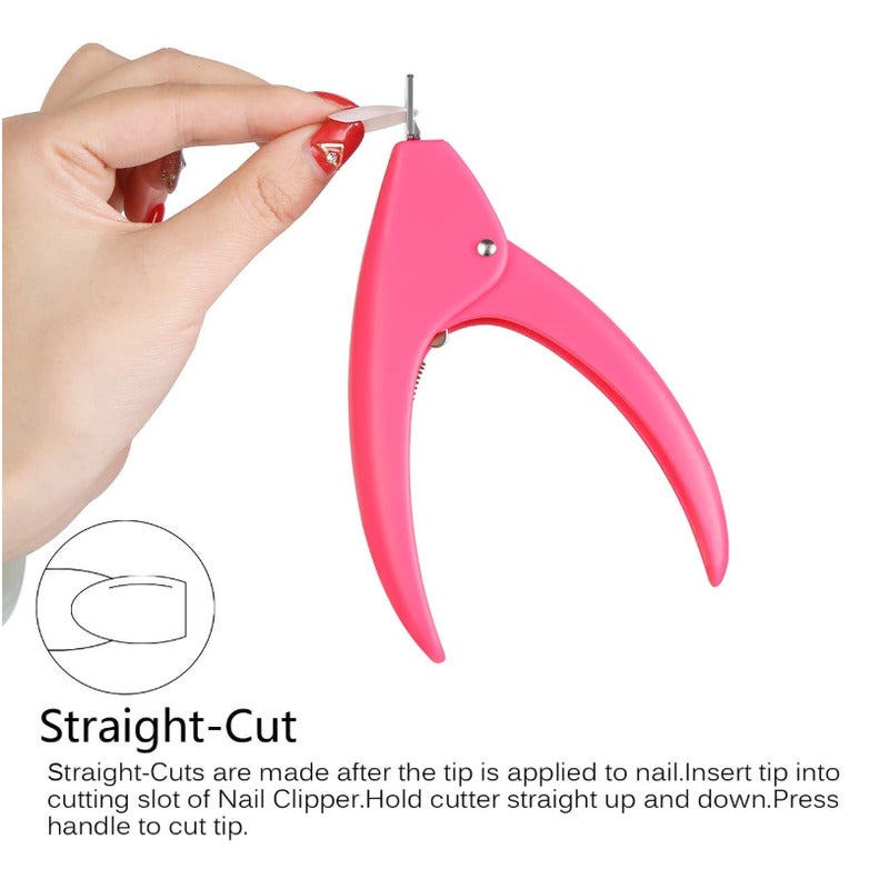 Professional Acrylic Nail Clipper False Nails Cutter Clippers Tip Trimmer For Artificial Manicure Tools