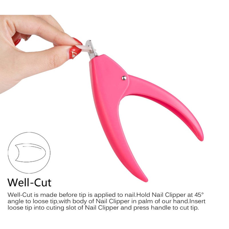 Professional Acrylic Nail Clipper False Nails Cutter Clippers Tip Trimmer For Artificial Manicure Tools