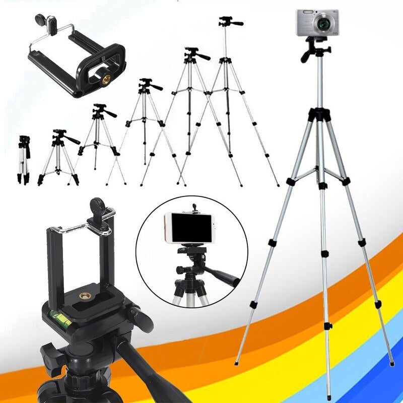 Professional Tripod Stand Mount Holder Universal For Digital Camera Camcorder Phone Dslr Slr