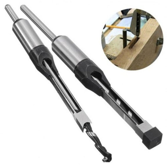 Professional Carpentry Reamer Square Hole Drill Bit Silver 8Mm