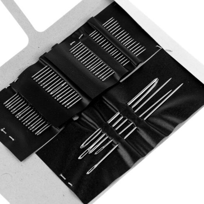 Professional Stainless Steel Sewing Needle 55 Pcs Silver