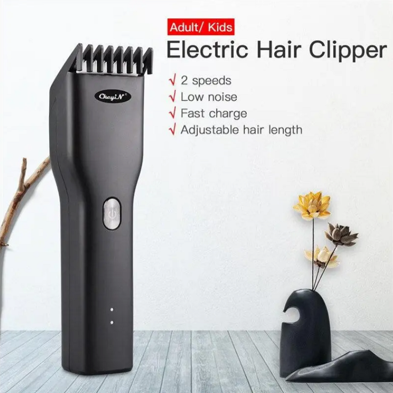 Professional Hair Trimmer Cordless Usb Rechargeable Electric Clipper Comb For Men