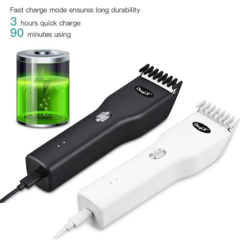 Professional Hair Trimmer Cordless Usb Rechargeable Electric Clipper Comb For Men