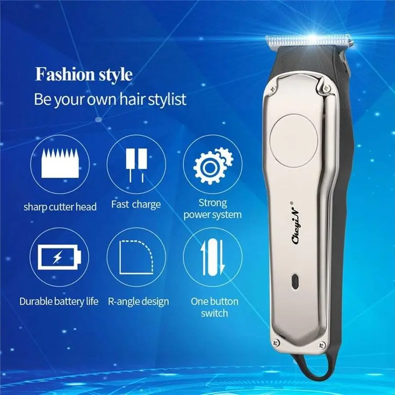 Professional Portable Electric Hair Clipper For Men Shaver Cordless Rechargeable