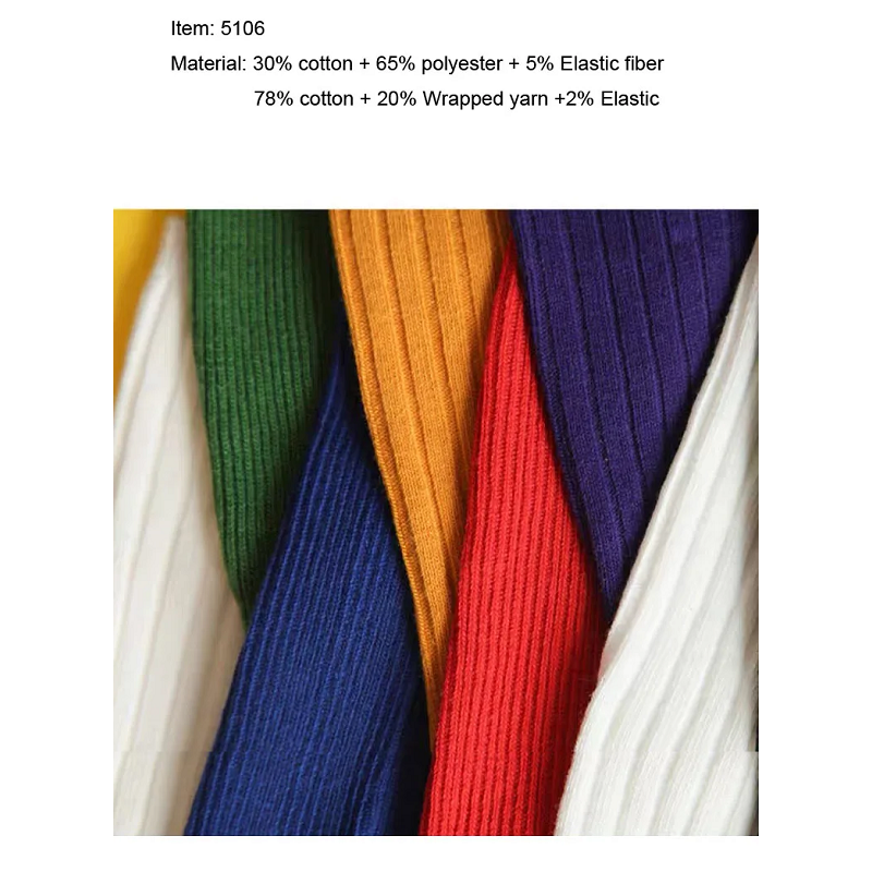 Professional Cotton Mid-Tube Dance Socks Non-Slip Silicone Indoor Fitness