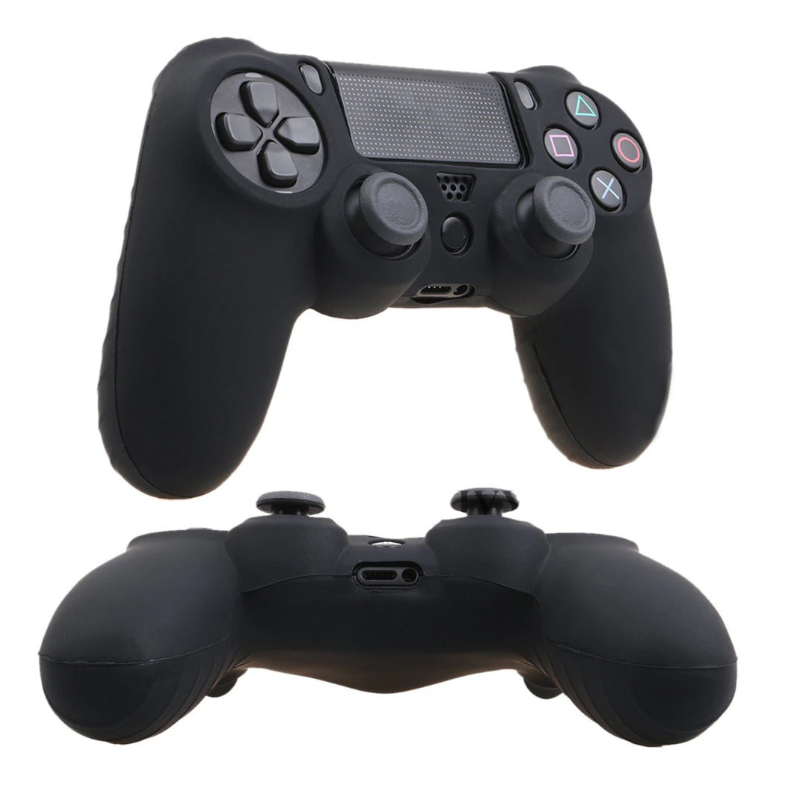 Ps4 Silicone Sleeve Protective Handle Cover Rocker Cap