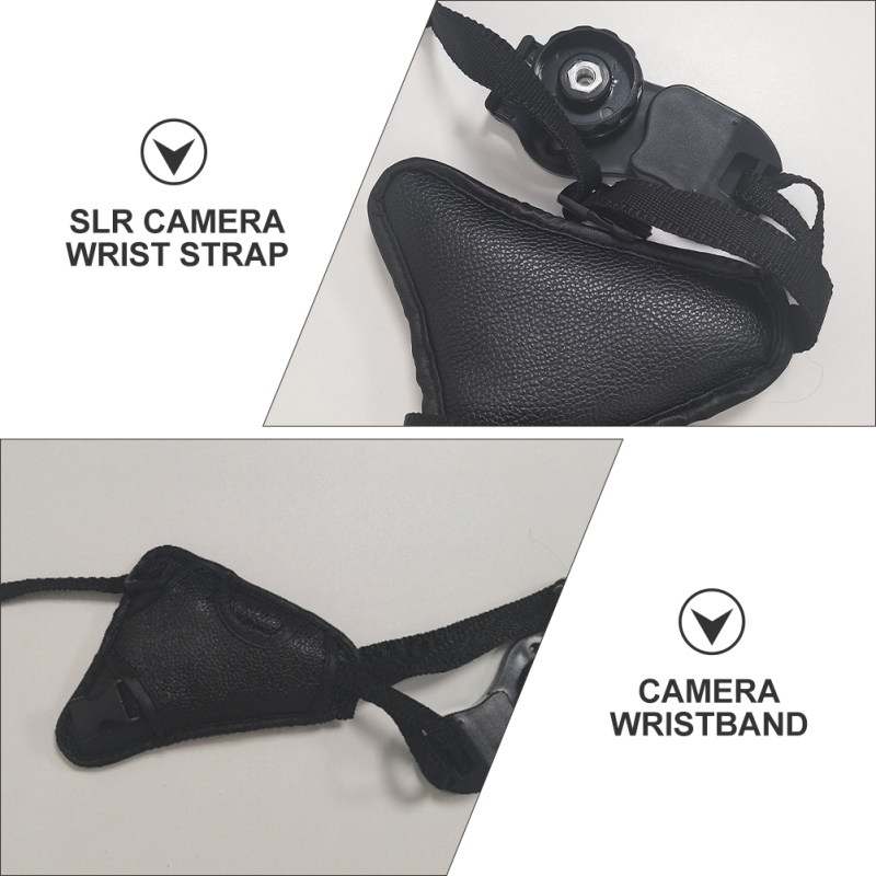 Pu Hand Grip Wrist Strap Photography Accessories For Nikon Canon Sony Camera