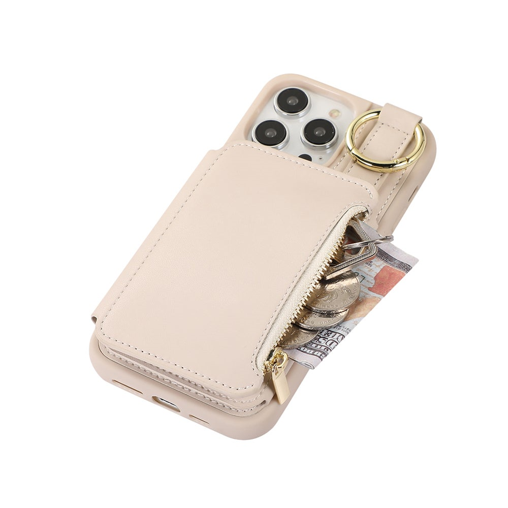 Pu Leather Phone Case Crossbody Cover Wallet Purse With Rfid Blocking Card Holder For Iphone 14 Series