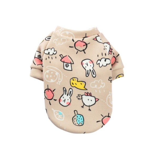 Puppy Pastels Sweater Dog Coat