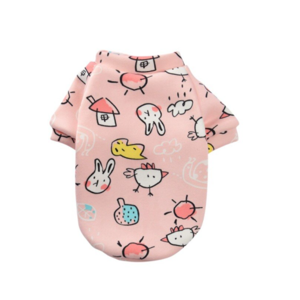 Puppy Pastels Sweater Dog Coat