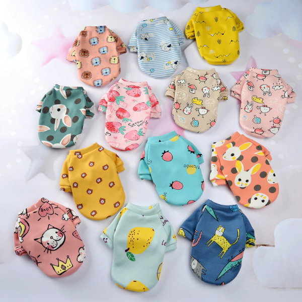 Puppy Pastels Sweater Dog Coat
