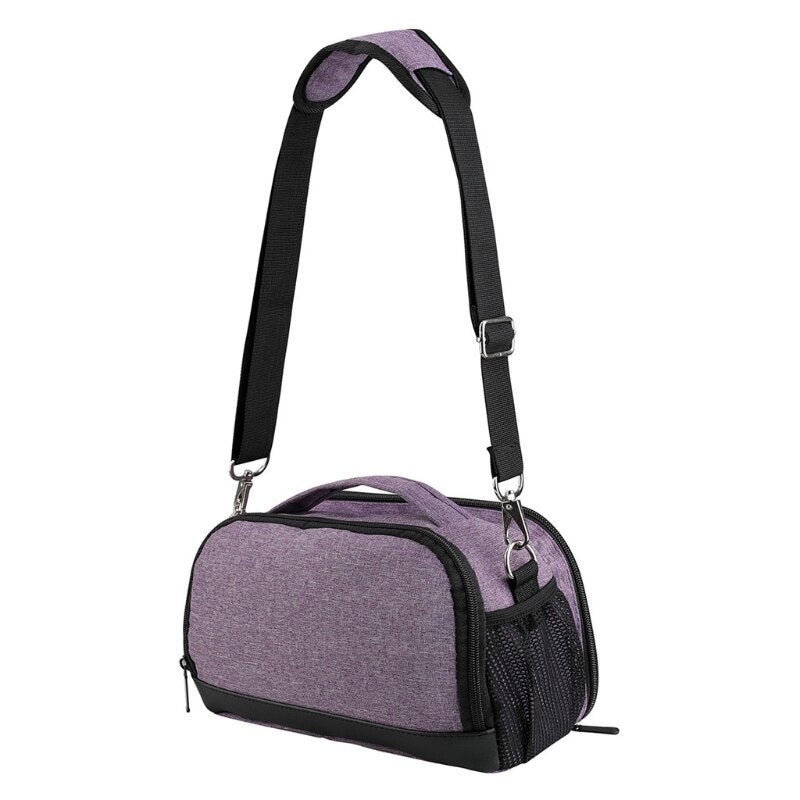 Purple 600D Oxford Cloth Cutting Machine Bag Knitting Tools Storage