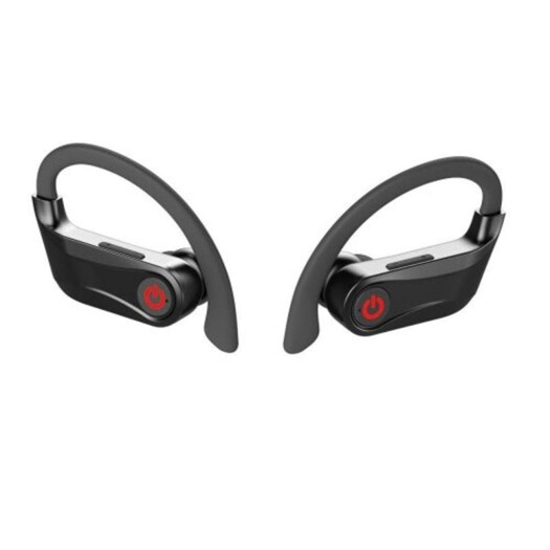 Q62 Bluetooth Earphone Ultra Long Wireless Headset Waterproof Stereo Hands Free Black