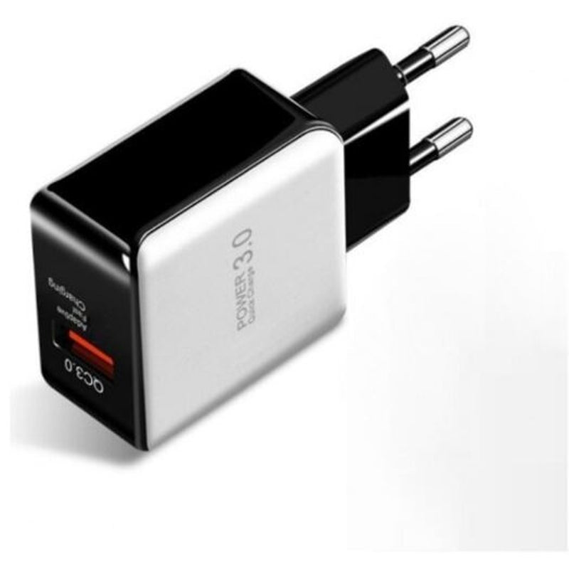 Qc3.0 Power Adapter Usb Fast Charging 3A Type Cable Charger