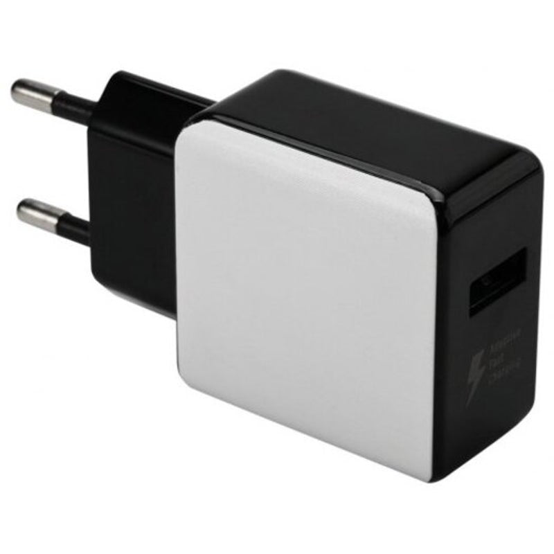 Qc3 .0 Usb Wall Charger Adapter Fast Charging For Xiao Mi / Hua Wei Iphone White