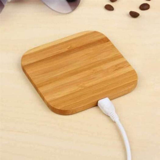 Wireless Charging Slim Wood Pad Smart Phone Charger Board