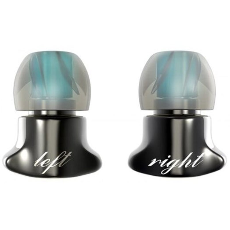 Dm7 3.5Mm Aluminum Alloy In Ear Wired Earphone Black With Mic