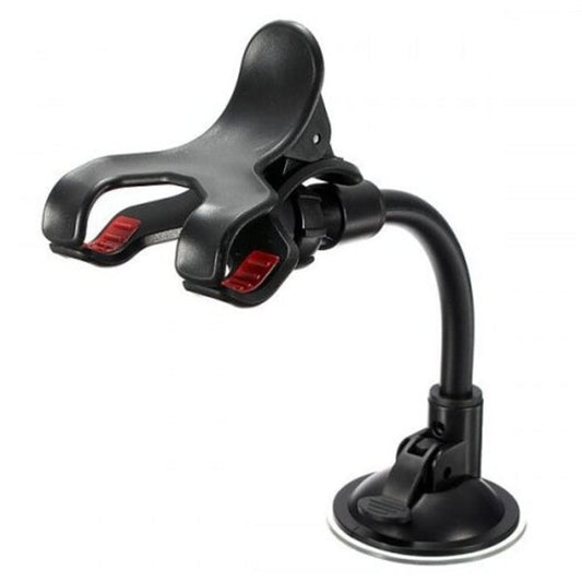 360 Degrees Rotation Car Phone Bracket Locator Technology Navigation Stand Black